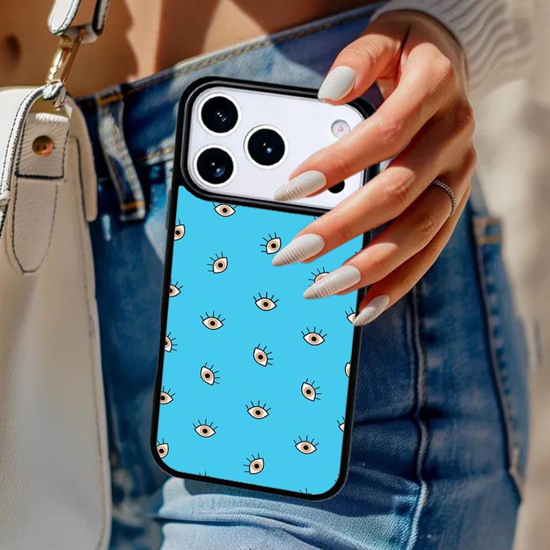 EVIL EYE Collage Phone Case For iPhone 17 Air 14 15 13 12 Max Cover For Apple 14 15 16 16e 11 Pro Max Plus