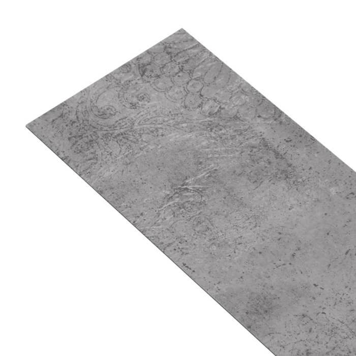 VidaXL Planches de Plancher Revêtement de Sol Dalle de Sol Salon Salle de Séjour Chambre à Coucher Maison PVC 5,02 m² 2 mm 146559