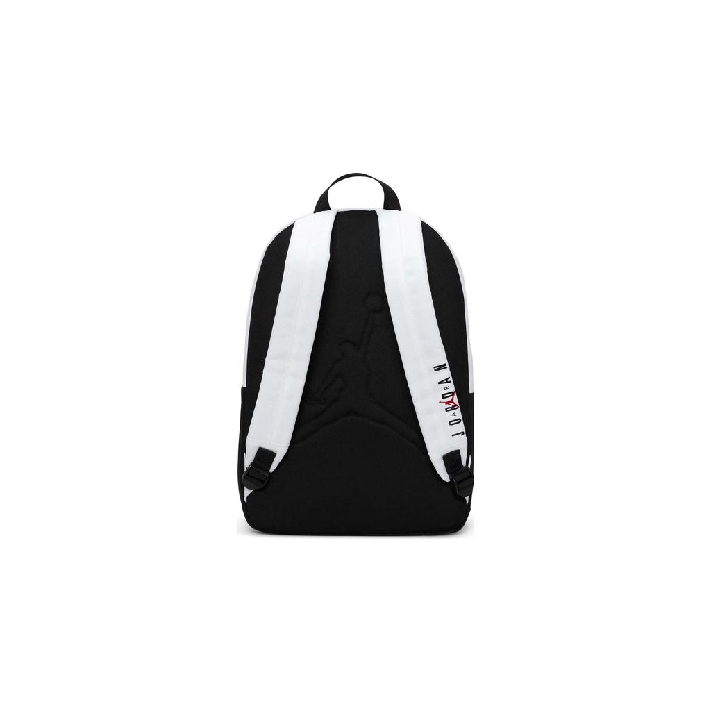 New Jordan Polyester Backpack Regular Unisex Black White JD2223011GS-002
