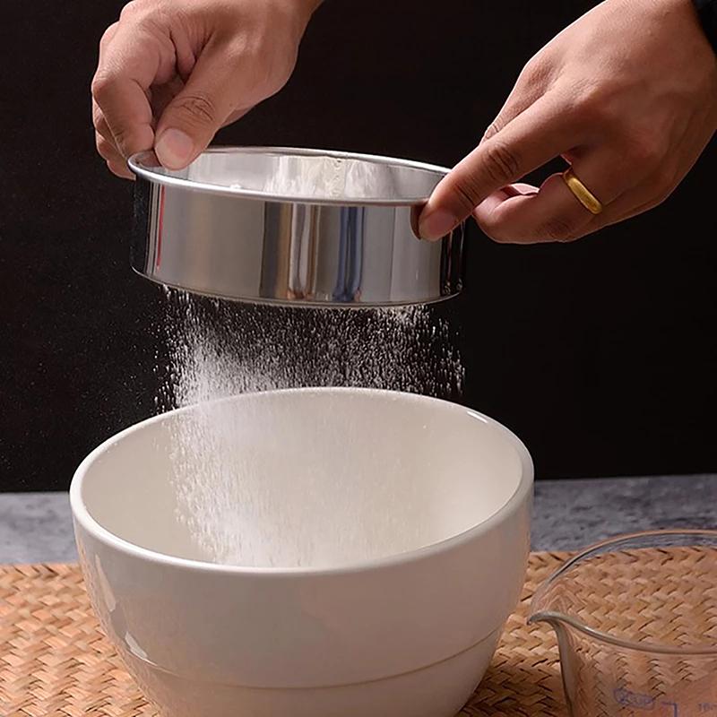 Cooking Sieve For Flour Tea Pasta Strainer Tamis Flours Mesh Rice Pastry Utensil