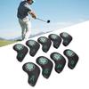 9PcsCelsiusSet PU Iron   Head Covers Set   Iron Headcover   Rod Head  ive Cover