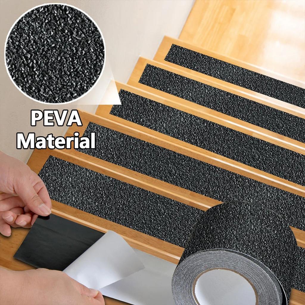 1PC 5m/196.85inch Non-slip Tape Indoor Outdoor Anti-Slip Stickers protect Strong Adhesive Safety Protector for Stairs