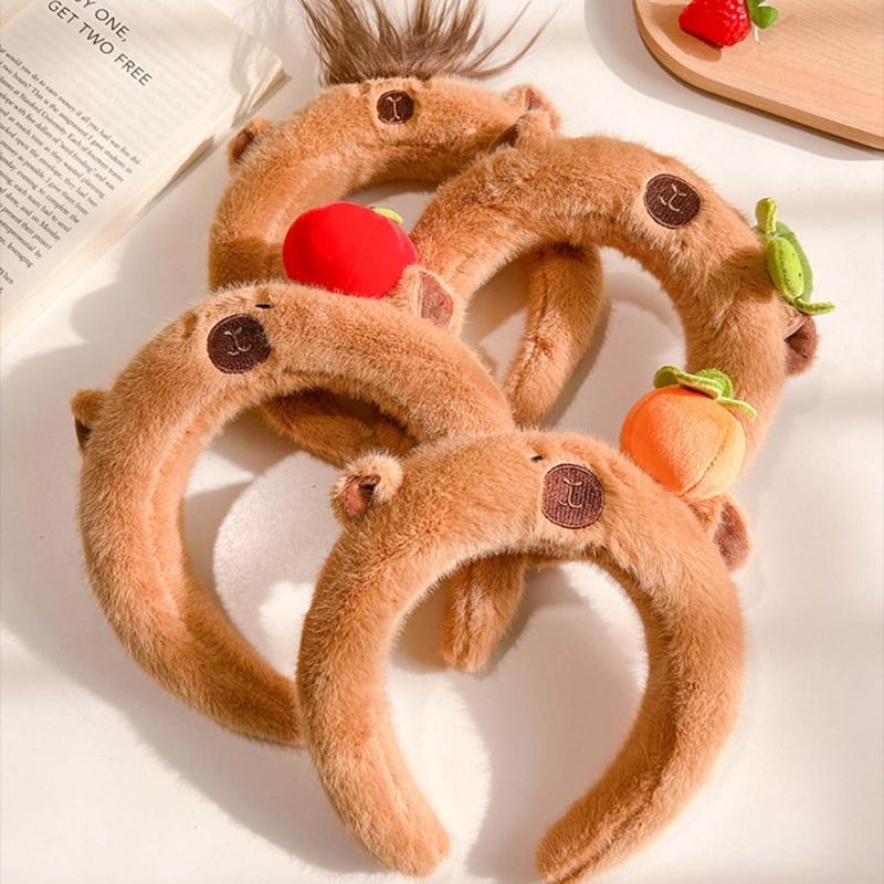 Hair Bands Fashionable Head Hoop Hair Accessories Plush Material Gift for Women