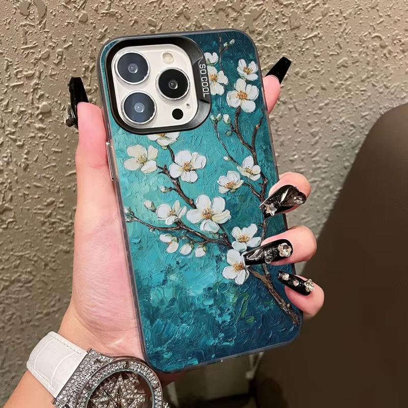 Van Gogh Almond Blossoms Pattern Phone Case For Samsung Galaxy S26 S25 Ultra S24 S23 FE S22 S21 Plus A56 A55 Hard Matte Cover