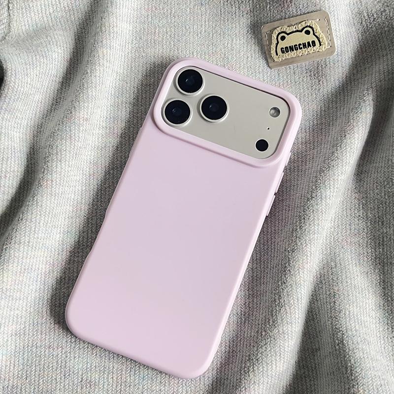 Luxury Matte Candy Color Silicone TPU Soft Phone Case For iPhone 17 16 15 14 13 12 11 Pro Max 16 15 Plus Shockproof Bumper Cover