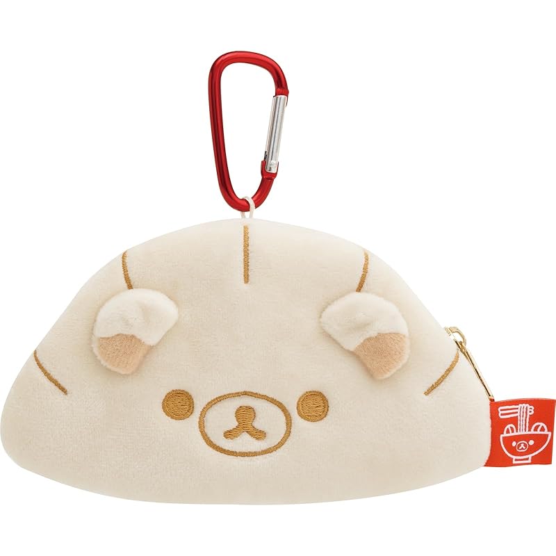 

San-X rilakkuma Anytime ramen miscellaneous goods gyoza stuffed pouch CA58901 H90×W145×D30mm