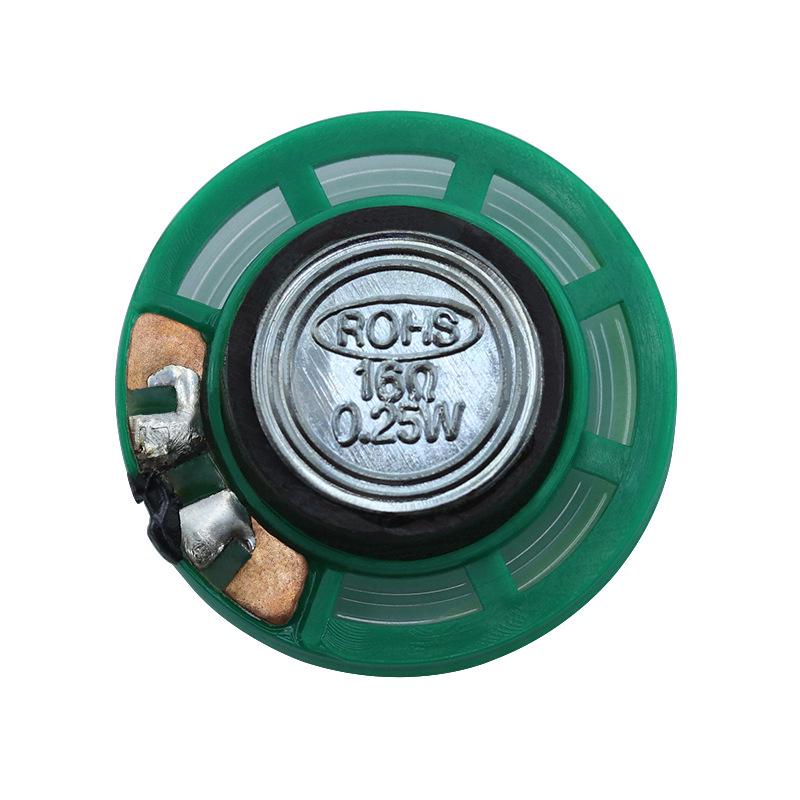 27mm 16 Ohm 0.25W Plastic Mini Magnetic Toy Speaker for Doorbells and Intercoms