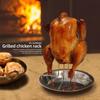 Non-stick Turkey Roaster Rack Universal Fit Grill Stand for Oven Smoker Outdoor Camping BBQ Kitchen Roasting