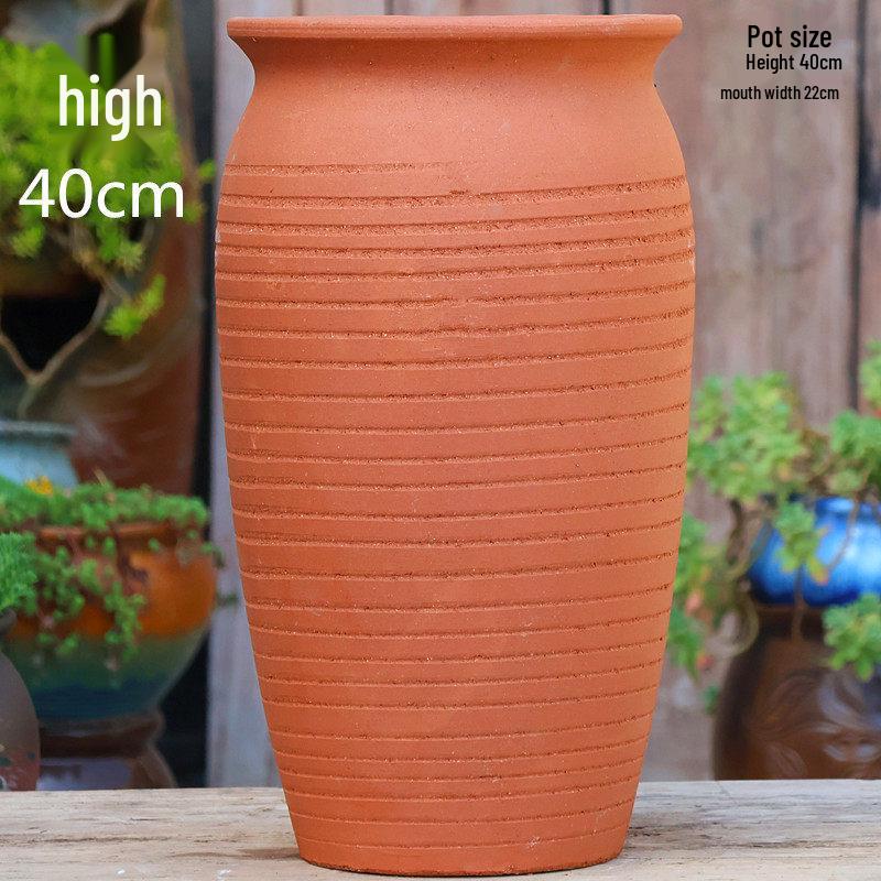 Extra Large Ceramic Succulent & Flower Pot for Trees and Plants