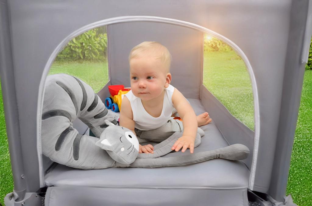 Honey Bunny Foldable Travel Cot + Bag