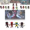 Deadpool And Wolverine Adorable Pvc Figure Superhero Movie Cartoon Decoration