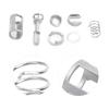 Kit de Reparo de Cilindro de Fechadura de Porta de Carro Substituição Porta Dianteira Esquerda Direita 1U083716 1U083716C Peça Automotiva para MK4 C5