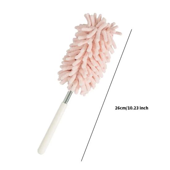 

Chenier dust collector, dust collector, tabletop brush, telescopic dust collector, chicken feather duster Pack of 1 вишневый розовый