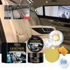 100g Leather Cleaning Cream Car Seats Polishing Nourishment Care Car Leather Refresher for Leather Pant Bag Shoes Furniture