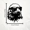 1pc Eagle Metal Wall Art, Weather-Resistant Wildlife Gift for Indoor Outdoor