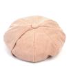 Universal Chemistry Corduroy Beige Banding Newsboy Cap