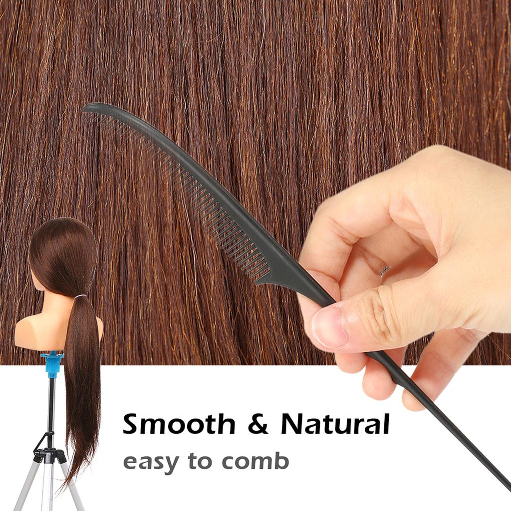 70percent  Human Hair Mannequin Head For Braiding Manikin Head For Hairdresser Professional Cosmetology