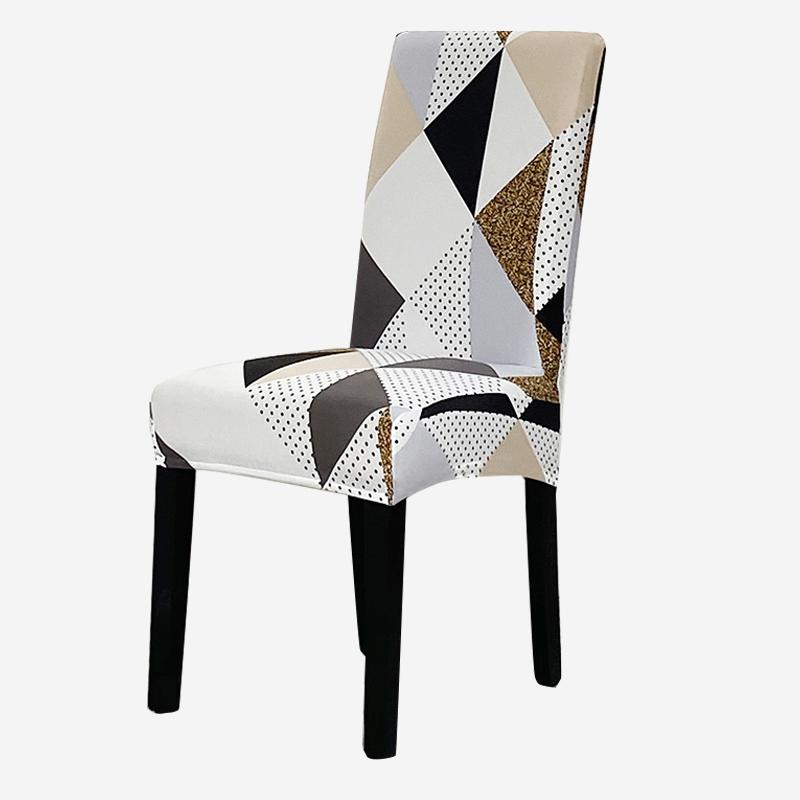 Dining Chair Cover Elastic Seat Slipcover Stretch Chair Covers For Wedding El Banquet Dining Room Office Anti-Dirty Removable