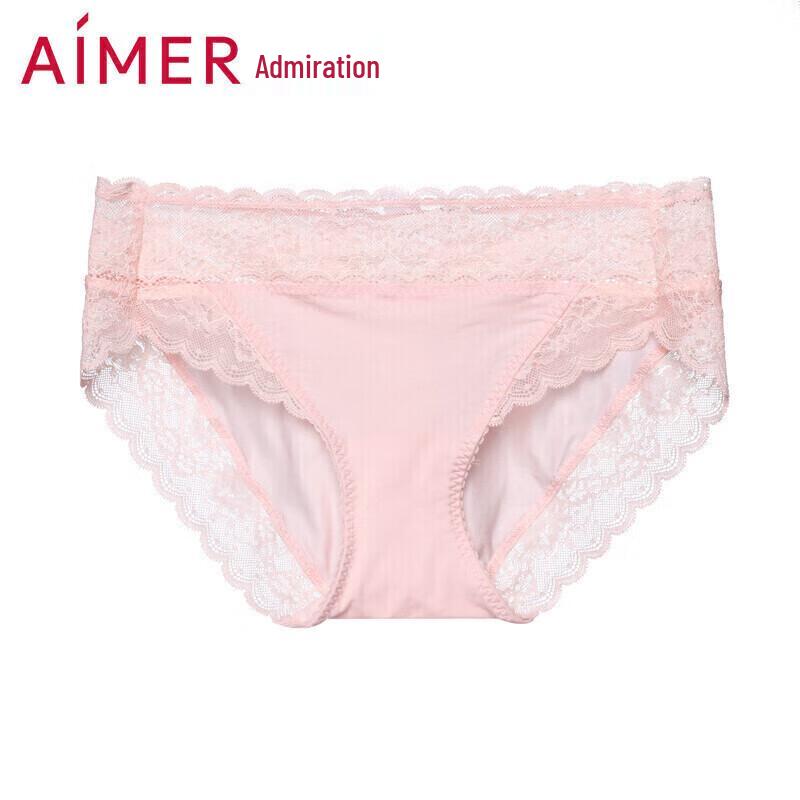 Aimer Women's Sexy Lace Low-Rise Briefs