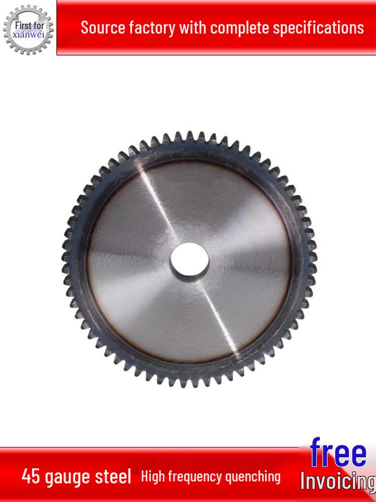 5-Module Gear Rack and Pinion Set: Straight Tooth Gear System with Metal Transmission for Reduction Applications