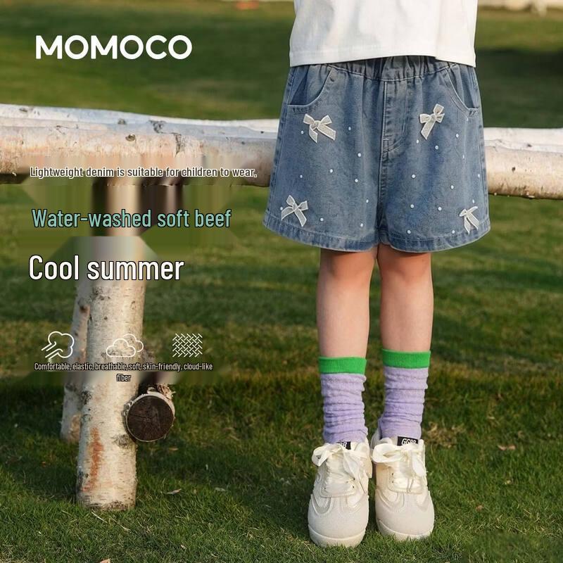 MOMOCO Girls  Sweet Denim Shorts 150