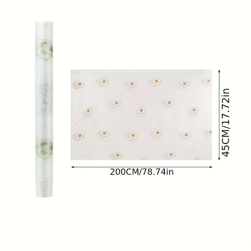 

1pc/2pcs Waterproof and Oil-Proof Placemat Paper Kitchen Drawer Mat Tableware Anti-Slip Mat Dining Table Mat Paper Storage Mat 1pc