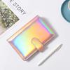 Practical 6 Ring Binder Planner Notebook Cover A5/A6 Refillable Loose Leaf Journal Notepad Cover Waterproof for Girls