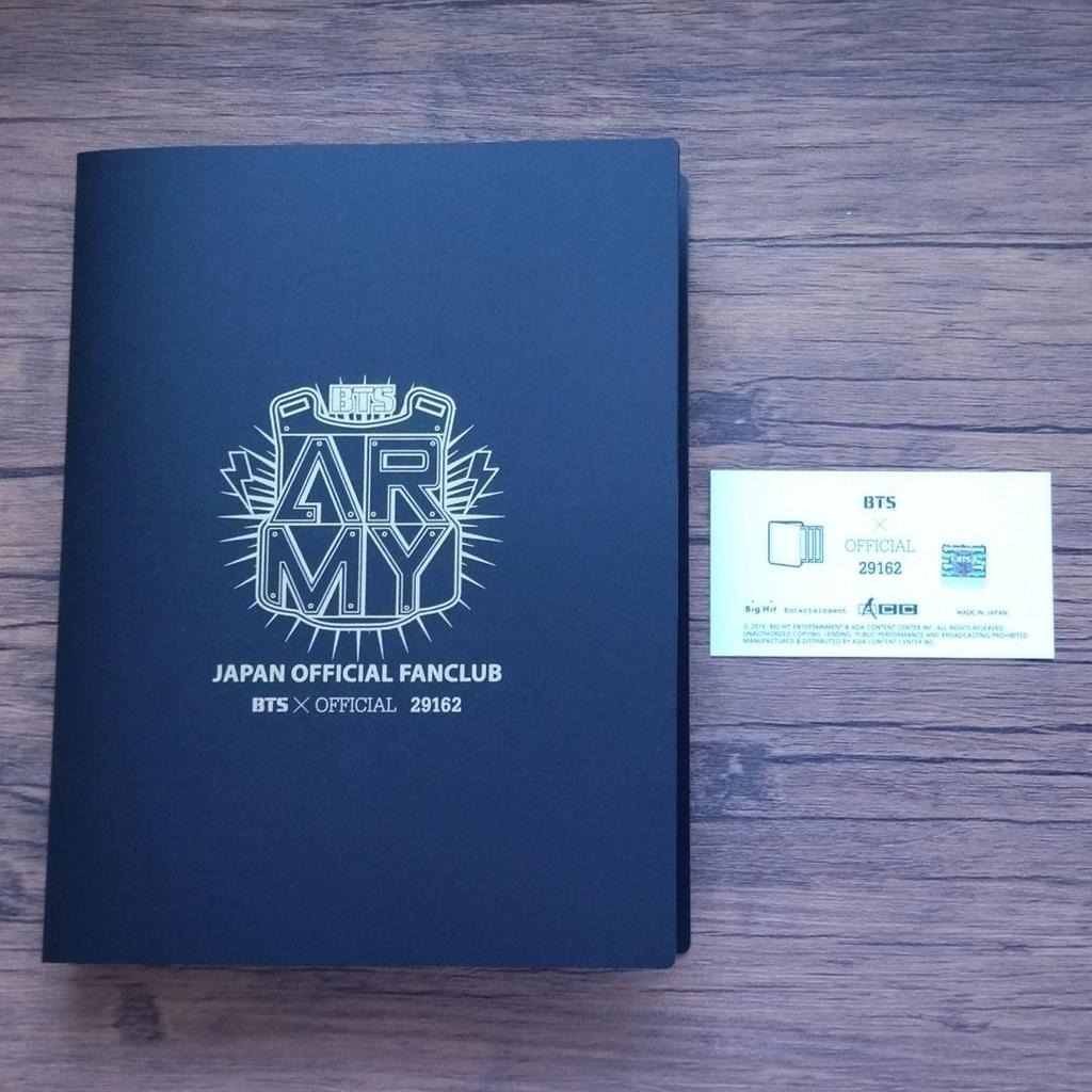 [USED] BTS JPFC FC Continuation Bonus Winner: Autographed Photo Binder by SUGA
