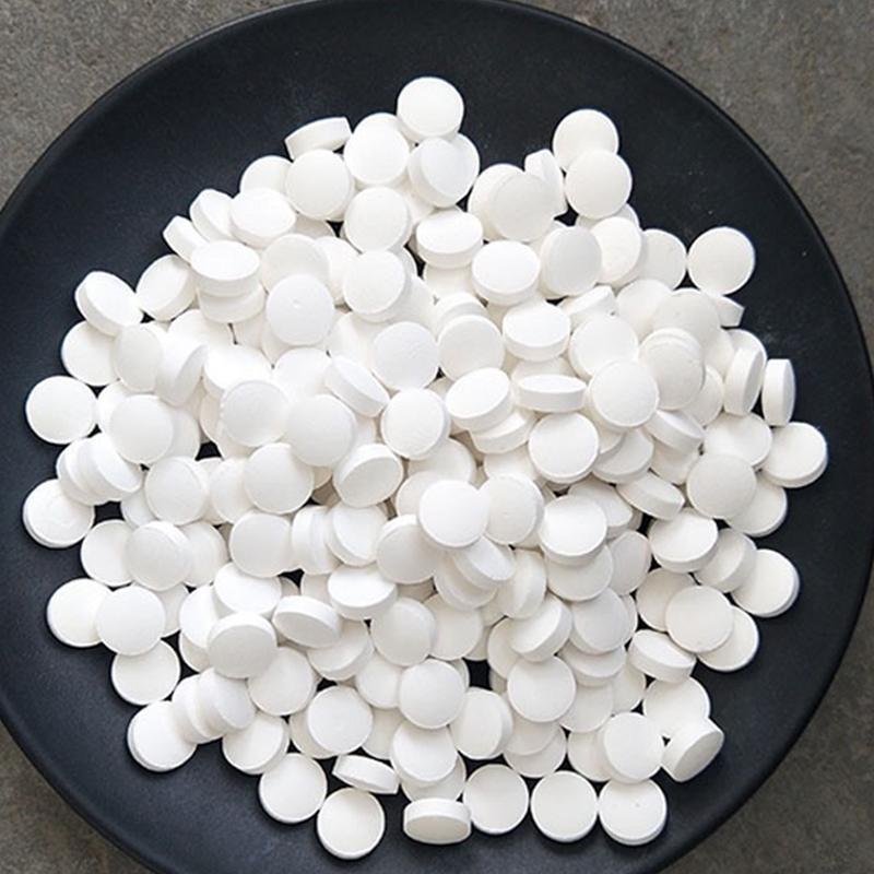 

50 шт. Таблетки для чистки бассейна Многофункциональные Концентрированные Шипучие Очищающие для Спа Хлор Бром Таблетки Чистящие Средства