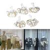 Stars Shaped Paper Price Tickets Jewelry Packaging Accessories Pre Cut Holes For Stringing High Quality Craft Paper Material