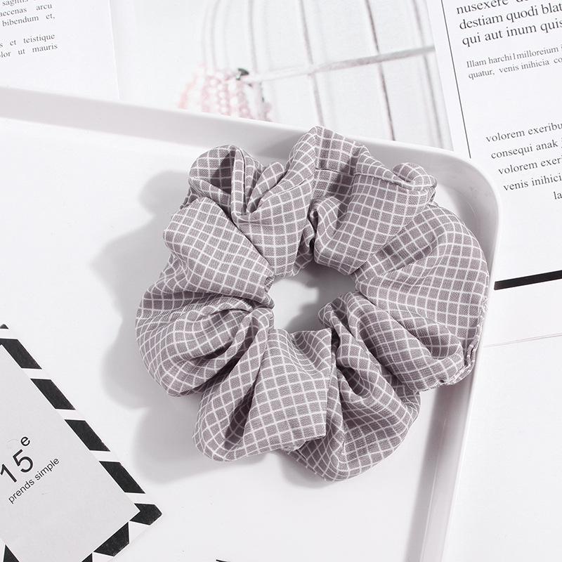 Stripe Womens Hair Accesorios Ladies Tie Striped Lady Scrunchies Ponytail Female Scrunchy Elastic Hair Ropes Headwear For Women