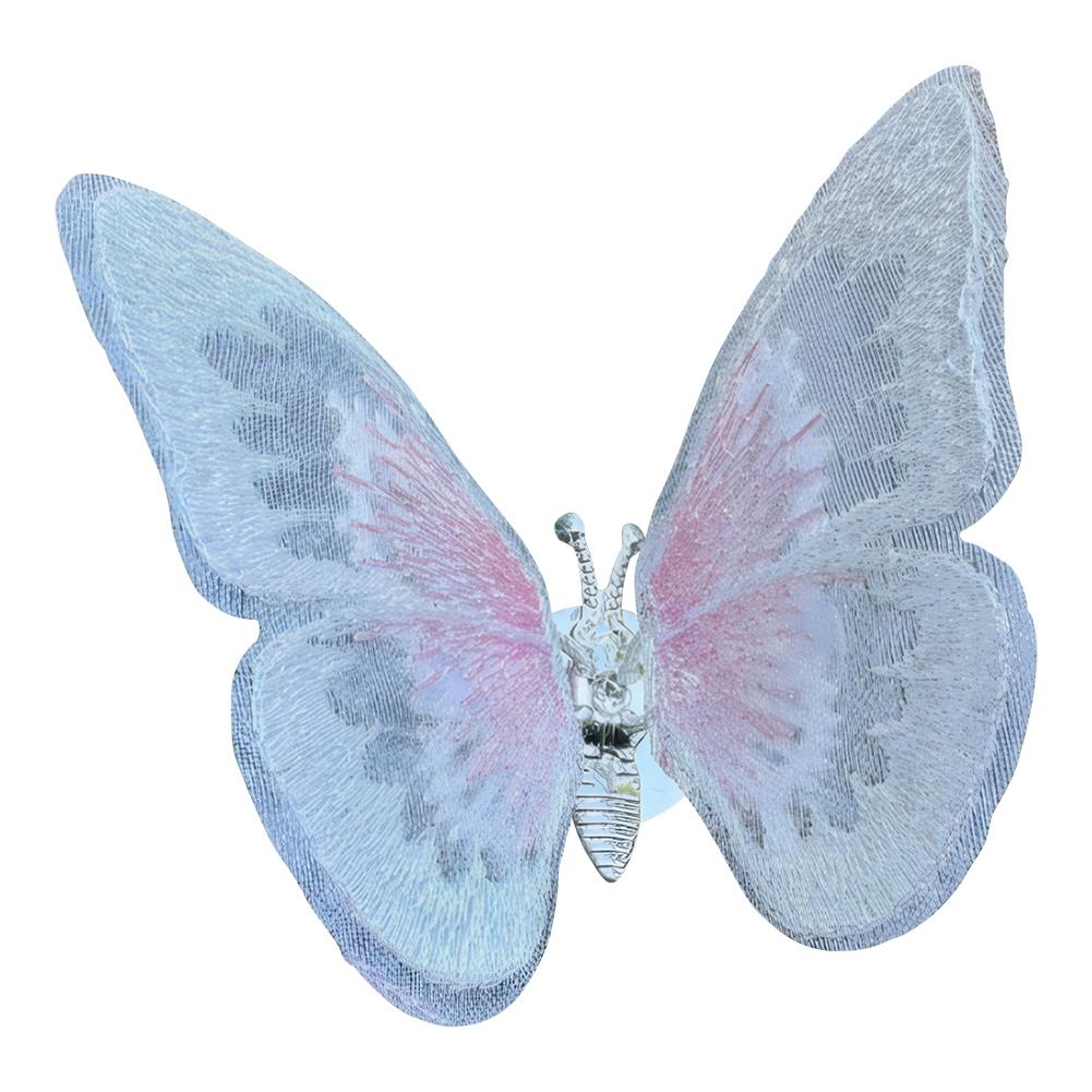 Dynamic Butterfly Beautiful Butterfly Flapping Wings Butterfly for Car Center Console Air Outlet Decor белый
