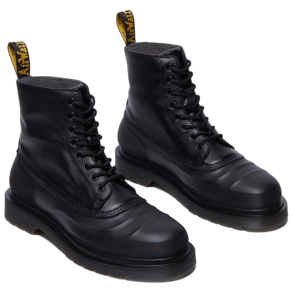 Dr. Martens 1460 Leather Fashion Round Toe Short Boots Unisex Boots Black 32119001