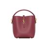Le 37 Leather Shoulder Bag Dark Bordeaux Women Shoulder_bags Red 765870-2R20W-6592