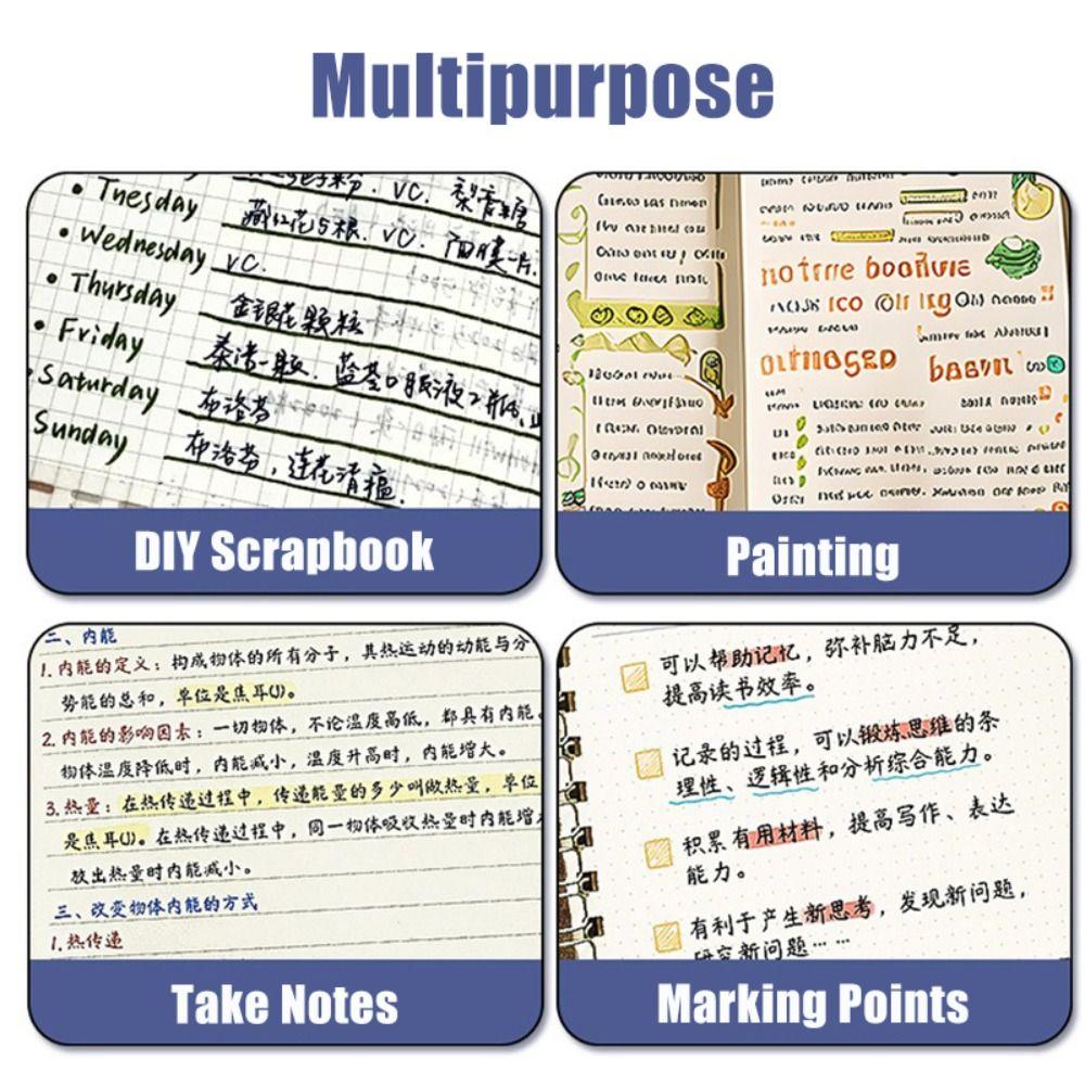 Double-ended Magic Color-changing Highlighter Double-color Stackable Fluorescent Pen  Student