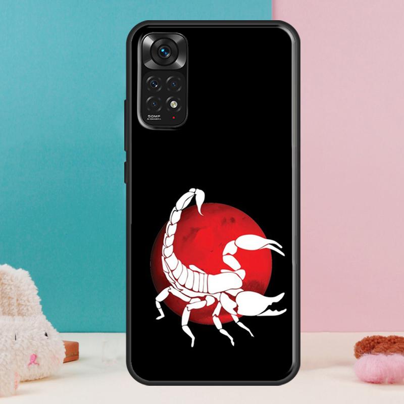 

Scorpion Case For Xiaomi Redmi Note 13 12 Pro 14 11 9 10 9S 10S 11S 12S Redmi 14C 13C 10C 12C Cover Redmi Note 9