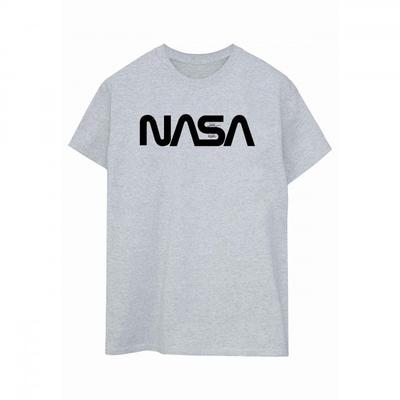 Womens/Ladies Modern Logo Boyfriend T-Shirt