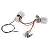 Electirc Guitar Wiring Harness Non Slip A500K+B500K Jack Knob Pickup Switch Harness Low Noise