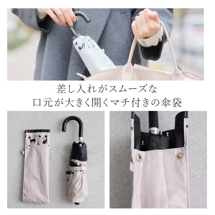 Okamoto Harajuku Store Parasol UV Protection 100 Shading Folding Complete Shading Lightweight Umbrella for Sunny and Rainy Days UV Protection Rate