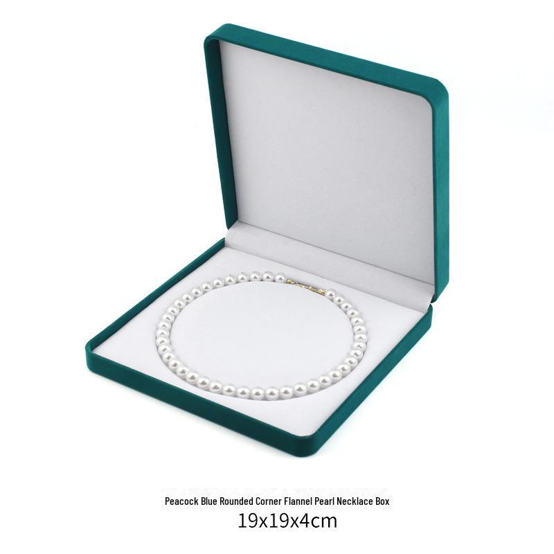 

Персонализированный бант жемчужное ожерелье ювелирные изделия упаковочная коробка набор 19x19x4cm