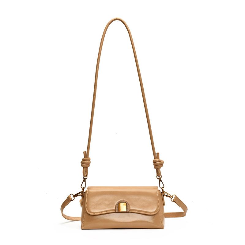 High-end Fashion Trendy Underarm Bag Women's 2025 Winter New Simple Casual Shoulder Small Square Bag Niche Messenger Bag