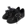 Fashion Luxury breathable Walking Shoes For Women Casual Party Flats Loafers Woman Pearl bow Ladies Jogging Sneakers Fashion Trainers