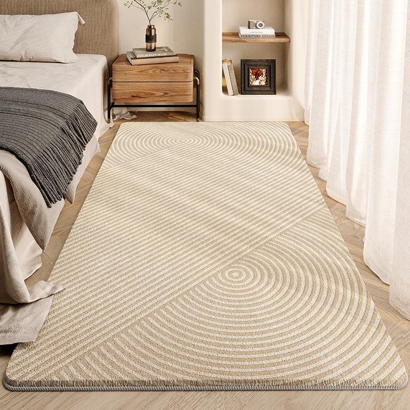 Household Imitation Cashmere Carpet Bedroom Bedside Cool Non-slip Floor Mat Bay Window Cushion Bedside Blanket