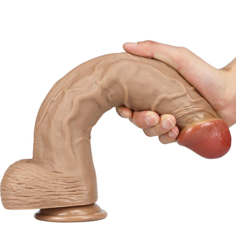 Giant Dildo Thick Huge Dildo Extreme Big Realistic Dildo Suction Cup Sex Product for Women 23-32cm
