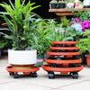 Plant Mover with Wheels Plant Support Roller Universal Flower Base Pot Movable Tray Rack Indoor Outdoor Balcony Stand