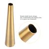 Conical Shape Metal Desk Vase Decoration Rose Flower Holder Cup Living Room Study Craft