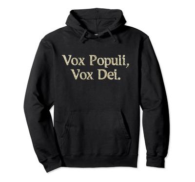Moletom Genérico Vox Populi Frase Latina VPD-HOODIE