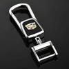 For Cadillac ATS BLS CT4 CTS EXT SLS SRX XT5 XT6 XTS Escalade Deville DTS Fashion Car Metal Keychain Key Rings Holder Decoration