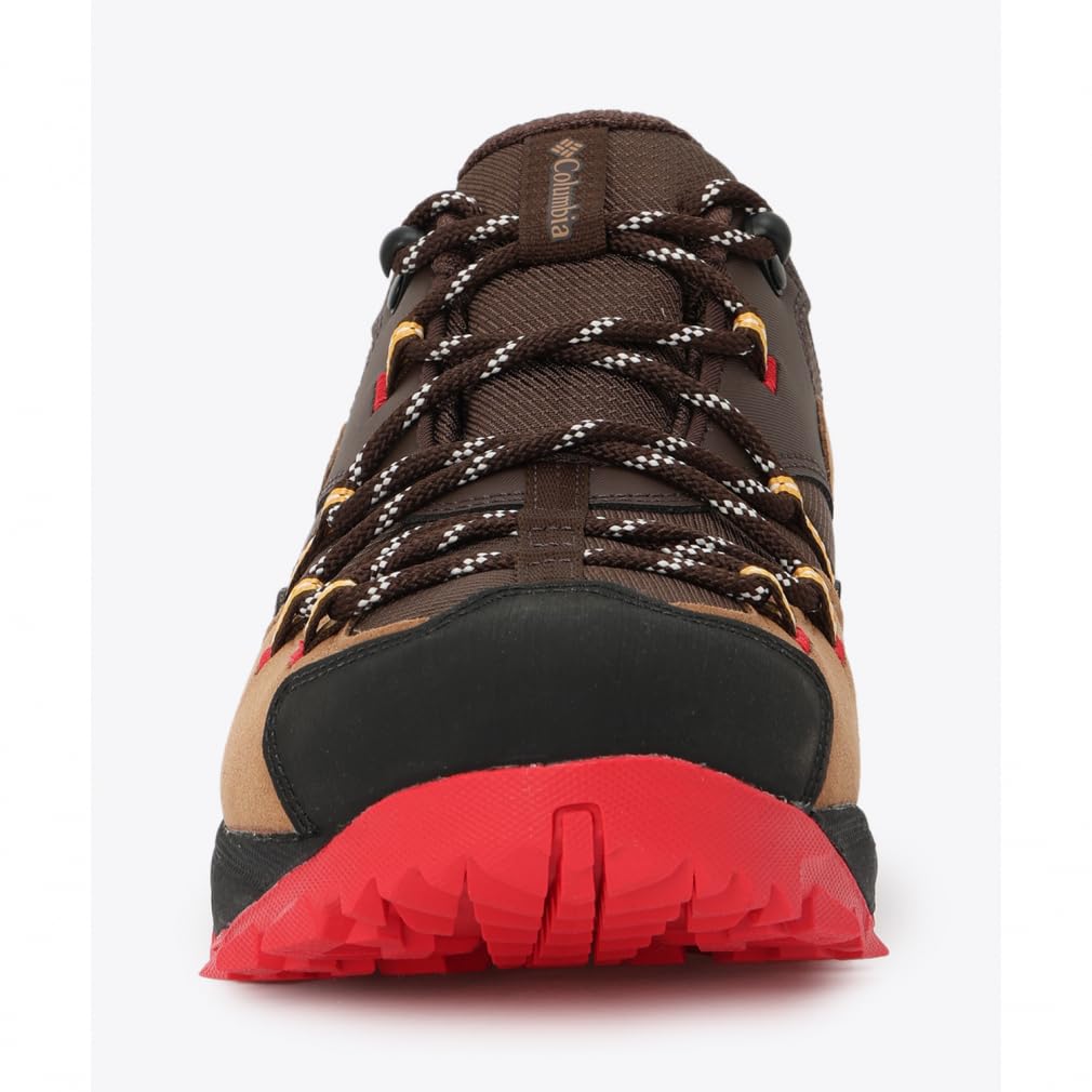 Columbia Saber Six Low Outdry Wide Hiking Size Red YI0238 Shoes, Men's, 26.0cm, Bark, Spark,