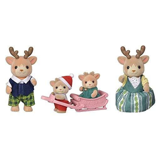 Sylvanian Families Doll [Reindeer Family] FS-44 ST Mark Certification Ages 3+ Toy Dollhouse Sylvanian Families EPOCH